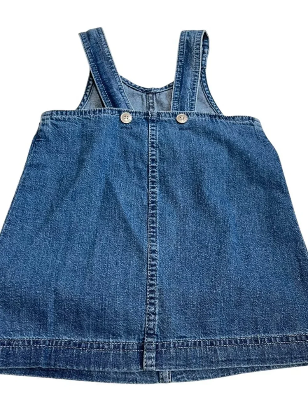 Gap Baby denim dress overalls style sleeveless 2 year old baby